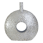 Ваза c инкрустацией Flower Grey варинант исполнения - 1 | Loft Concept в Екатеринбурге