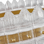 Люстра круглая с декоративными элементами в виде лепестков Round Light Flashing варинант исполнения - 7 | Loft Concept в Екатеринбурге