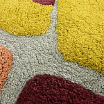 Чехол на подушку с рисунком горчичного цвета Elan Textured варинант исполнения - 6 | Loft Concept в Екатеринбурге