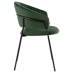 Стул в велюре зеленого цвета Horizon варинант исполнения - 3 | Loft Concept в Екатеринбурге