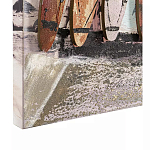 Панно декоративное в морском стиле Seascape and Surfing I варинант исполнения - 3 | Loft Concept в Екатеринбурге