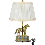 Настольная лампа из фарфора Лошадь Klark варинант исполнения - 2 | Loft Concept в Екатеринбурге