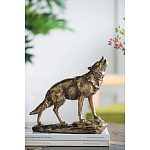 Фигурка Волк Gold варинант исполнения - 5 | Loft Concept в Екатеринбурге