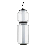 Подвесной светильник с прозрачным плафоном Jarrty 47 см варинант исполнения - 1 | Loft Concept в Екатеринбурге