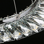 Люстра круглая с прозрачной хрустальной рамкой Maude Crystal Light варинант исполнения - 11 | Loft Concept в Екатеринбурге