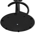 Барный стул вращающийся со спинкой Бежевый Велюр Vendramin Chair варинант исполнения - 7 | Loft Concept в Екатеринбурге