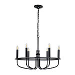 Люстра круглая с 6-ю лампами Kichler варинант исполнения - 2 | Loft Concept в Екатеринбурге