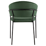 Стул в велюре зеленого цвета Horizon варинант исполнения - 4 | Loft Concept в Екатеринбурге