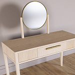 Туалетный Стол с зеркалом Primo Светлый дуб варинант исполнения - 3 | Loft Concept в Екатеринбурге