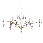 Люстра рожковая с подвесками Feminine Charm варинант исполнения - 2 | Loft Concept в Екатеринбурге