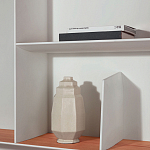 Дизайнерский стеллаж с вертикальными и горизонтальными полками Gio Ponti D.357.1 D.357.2 Rack варинант исполнения - 3 | Loft Concept в Екатеринбурге