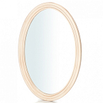 Овальное настольное зеркало бежевое Interiors Romance варинант исполнения - 1 | Loft Concept в Екатеринбурге