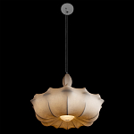 Подвесной светильник с белым фигурным абажуром и мягкими волнистыми краями Cloud Motion  варинант исполнения - 9 | Loft Concept в Екатеринбурге