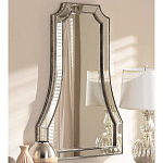 Зеркало в серебристой фигурной раме Silver Reflection варинант исполнения - 5 | Loft Concept в Екатеринбурге