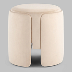 Пуф Alice Poof Beige Бежевый велюр варинант исполнения - 2 | Loft Concept в Екатеринбурге