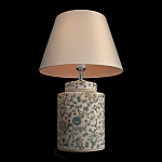 Настольная лампа цилиндрическая с цветочной росписью Lamp Flower Painting варинант исполнения - 5 | Loft Concept в Екатеринбурге