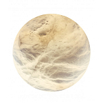 Бра в форме диска из натурального камня Cryptocrystalline Stone варинант исполнения - 1 | Loft Concept в Екатеринбурге