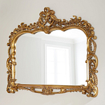 Зеркало настенное в ажурной раме в стиле барокко Ornate Ornaments варинант исполнения - 2 | Loft Concept в Екатеринбурге