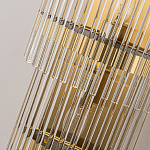 Бра с золотистым основанием и прозрачными трубками Nembus варинант исполнения - 5 | Loft Concept в Екатеринбурге