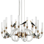 Люстра с декоративными птицами Ganthea D 73 см варинант исполнения - 1 | Loft Concept в Екатеринбурге