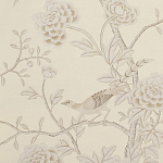 Обои ручная роспись Earlham Platinum Mica варинант исполнения - 3 | Loft Concept в Екатеринбурге