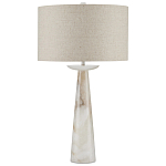 Настольная лампа на конусовидном корпусе с чашей и с тканевым абажуром Daydreaming варинант исполнения - 3 | Loft Concept в Екатеринбурге