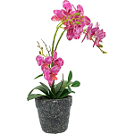 Декоративный искусственное растение Pink orchid варинант исполнения - 2 | Loft Concept в Екатеринбурге