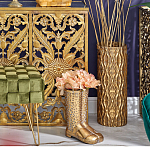 Ваза в форме сапог с рельефной текстурой и ручками Vase Boot варинант исполнения - 6 | Loft Concept в Екатеринбурге