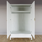 Платяной шкаф Elsa Dreams White с 2-мя фасадами варинант исполнения - 4 | Loft Concept в Екатеринбурге