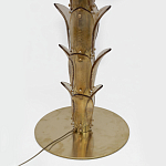 Торшер Glass Decorated Palm Floor Lamp Blue Листья Пальмы  варинант исполнения - 5 | Loft Concept в Екатеринбурге