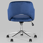 Кресло для компьютерного стола Veloury Blue варинант исполнения - 5 | Loft Concept в Екатеринбурге