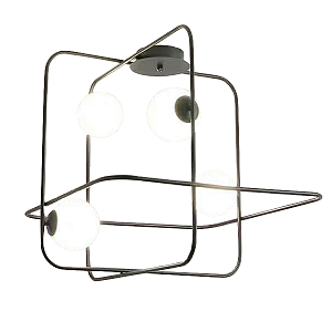 Люстра Broken Squares Balls Black