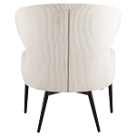 Современное мягкое кресло на металлических ножках Rakush Milk варинант исполнения - 3 | Loft Concept в Екатеринбурге