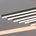 Люстра в виде распахнутых крыльев из тонких металлических планок Flight of Freedom варинант исполнения - 13 | Loft Concept в Екатеринбурге