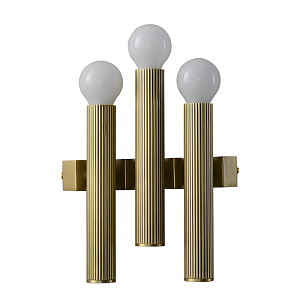 Бра Corrugated Brass Wall Lamp