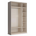 Шкаф трёхстворчатый платяной Satin Furniture варинант исполнения - 2 | Loft Concept в Екатеринбурге