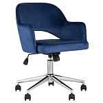 Кресло для компьютерного стола Veloury Blue варинант исполнения - 1 | Loft Concept в Екатеринбурге