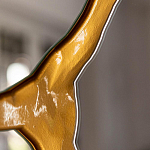 Зеркало кругле с декоративной золотой вставкой Golden Tree варинант исполнения - 2 | Loft Concept в Екатеринбурге