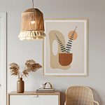 Люстра круглая плетеная с кисточками Small Solar Glow варинант исполнения - 1 | Loft Concept в Екатеринбурге