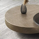 Комплект их 2-х круглых дизайнерских журнальных столов Difelap варинант исполнения - 3 | Loft Concept в Екатеринбурге