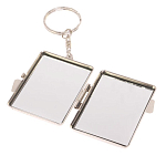 Зеркало брелок складное двухстороннее из натурального камня Малахит Stone Mirrors варинант исполнения - 3 | Loft Concept в Екатеринбурге