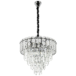 Хрустальная люстра Harmonica Crystal Chrome Chandelier 10 варинант исполнения - 2 | Loft Concept в Екатеринбурге