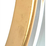 Зеркало в золотой деревянной раме Riviera варинант исполнения - 1 | Loft Concept в Екатеринбурге