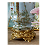 Ваза из фарфора с бронзовыми элементами Tropical Garden варинант исполнения - 5 | Loft Concept в Екатеринбурге