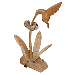 Статуэтка из дерева колибри Animals of the World варинант исполнения - 4 | Loft Concept в Екатеринбурге