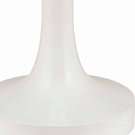 Торшер белый с тканевым абажуром на деревянном основании Graceful Silhouette варинант исполнения - 1 | Loft Concept в Екатеринбурге