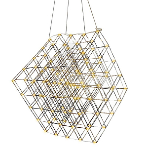 Люстра Moooi Tesseract Yellow lamp M