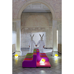 Дизайнерское кресло зеленое Poltronova Sofo Verosa Green Pink Armchair варинант исполнения - 5 | Loft Concept в Екатеринбурге