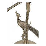 Столик с круглой стеклянной столешницей и корпусом в виде двух павлинов на ветке Table Two Peacocks варинант исполнения - 5 | Loft Concept в Екатеринбурге