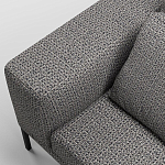 Мебельная ткань Шенилл серый цвет 142 см T4-46 варинант исполнения - 9 | Loft Concept в Екатеринбурге